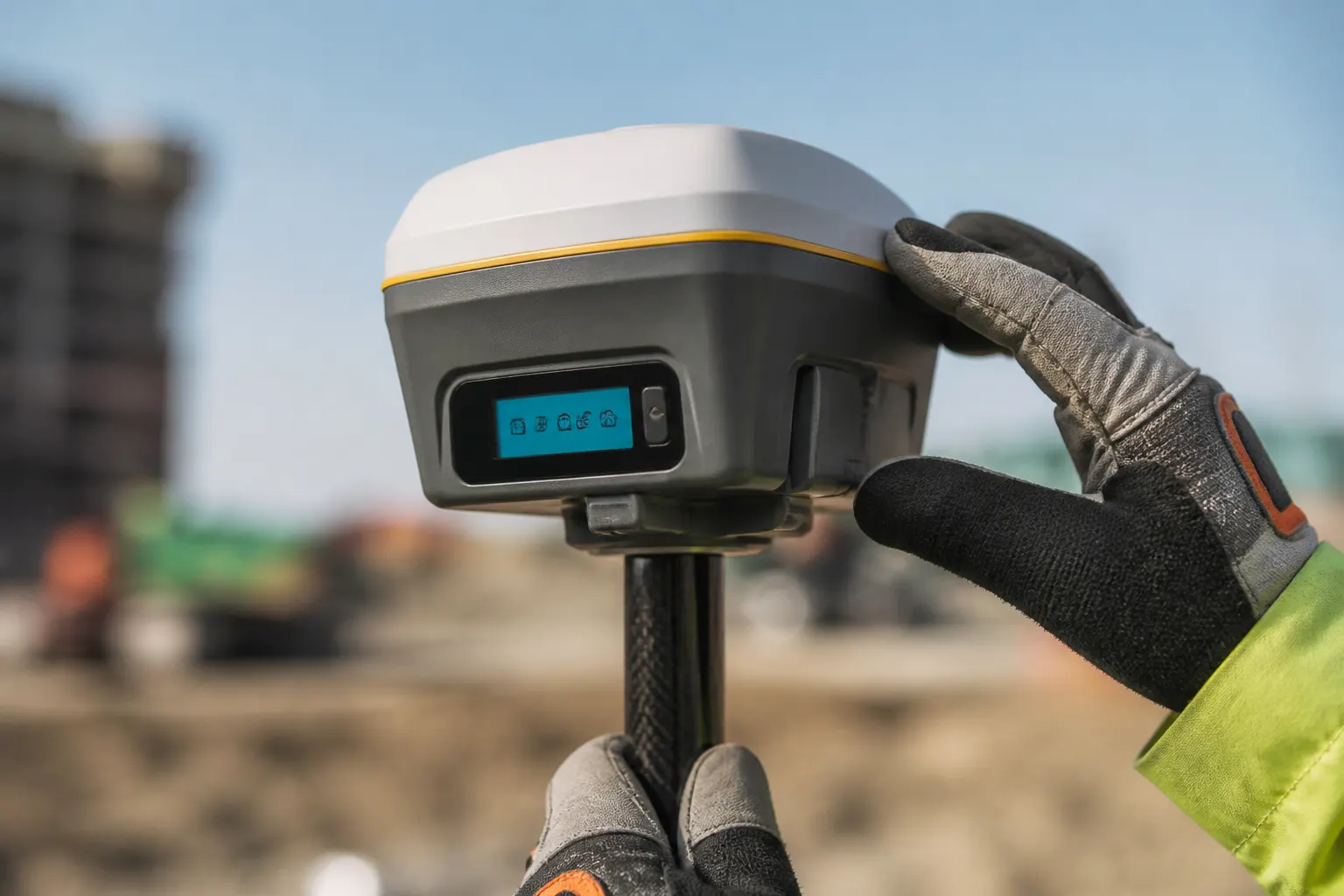 Etimesgut açık konut adasında GNSS kot ölçümü