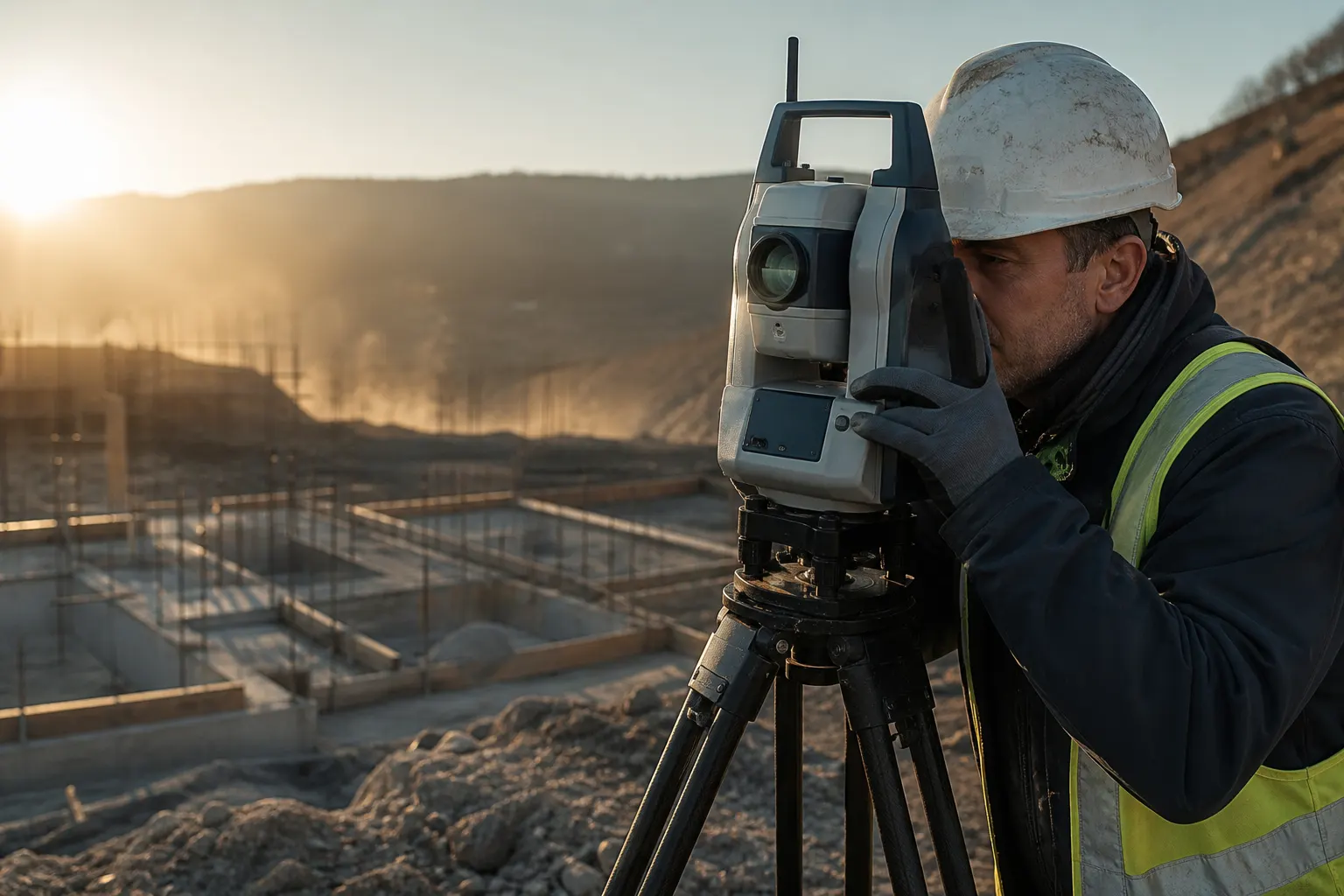 Total station ile Ankara'da profesyonel plankote ölçümü